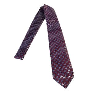 NEW SPREZZA x BLACKLIST James Spader/Raymond Reddington Foulard Burgundy Men Tie